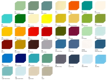 Cập nhật bảng màu Sơn Rainbow