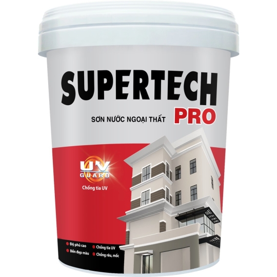 SƠN NƯỚC NGOẠI THẤT SUPERTECH PRO NGOẠI THẤT