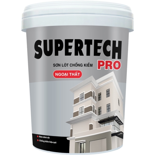 SƠN LÓT CHỐNG KIỀM NGOẠI THẤT SUPERTECH PRO SEALER