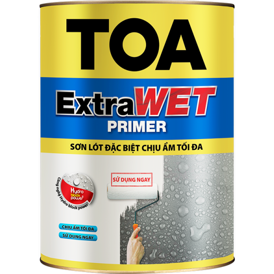 SƠN LÓT ĐẶC BIỆT CHỊU ẨM TỐI ĐA TOA EXTRA WET PRIMER