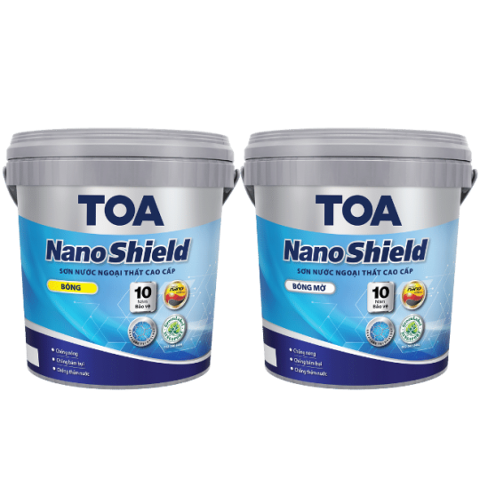 SƠN NƯỚC NGOẠI THẤT CAO CẤP TOA NANOSHIELD