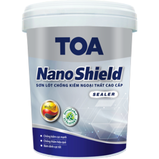 SƠN LÓT CHỐNG KIỀM NGOẠI THẤT CAO CẤP TOA NANOSHIELD SEALER