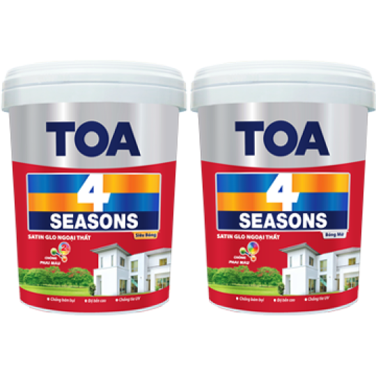 SƠN NƯỚC NGOẠI THẤT TOA 4 SEASONS SATIN GLO