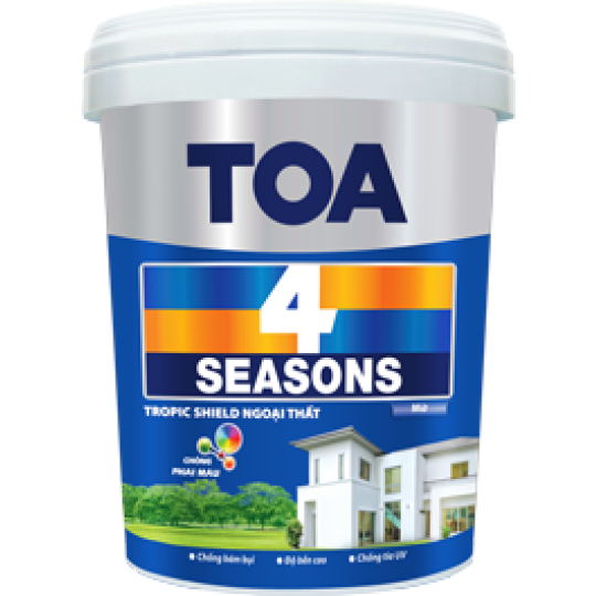 SƠN NƯỚC NGOẠI THẤT TOA 4 SEASONS TROPIC SHIELD
